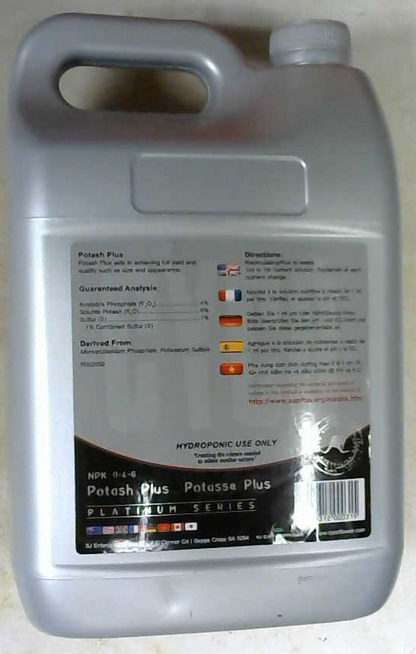 CLOSE OUT - Cyco Nutrients Platinum Series Potash Plus - 5 Liter