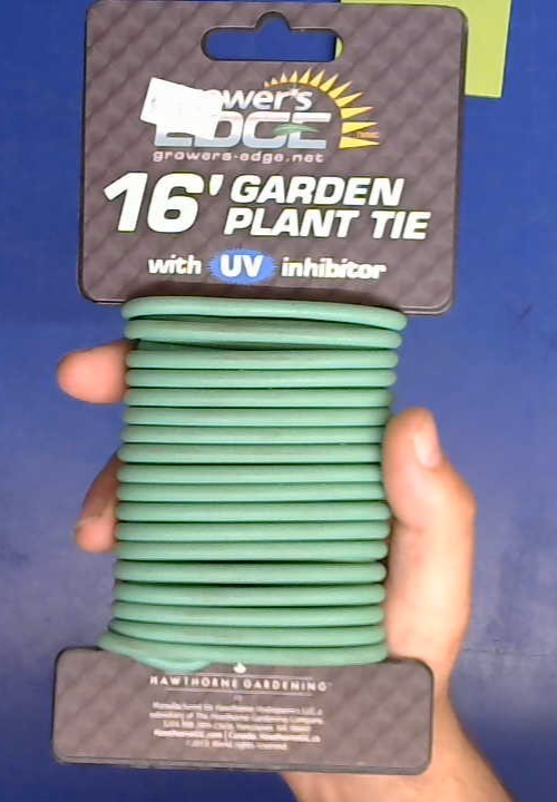 CLOSEOUT Growers Edge 16-Feet Garden Plant Tie, 5mm
