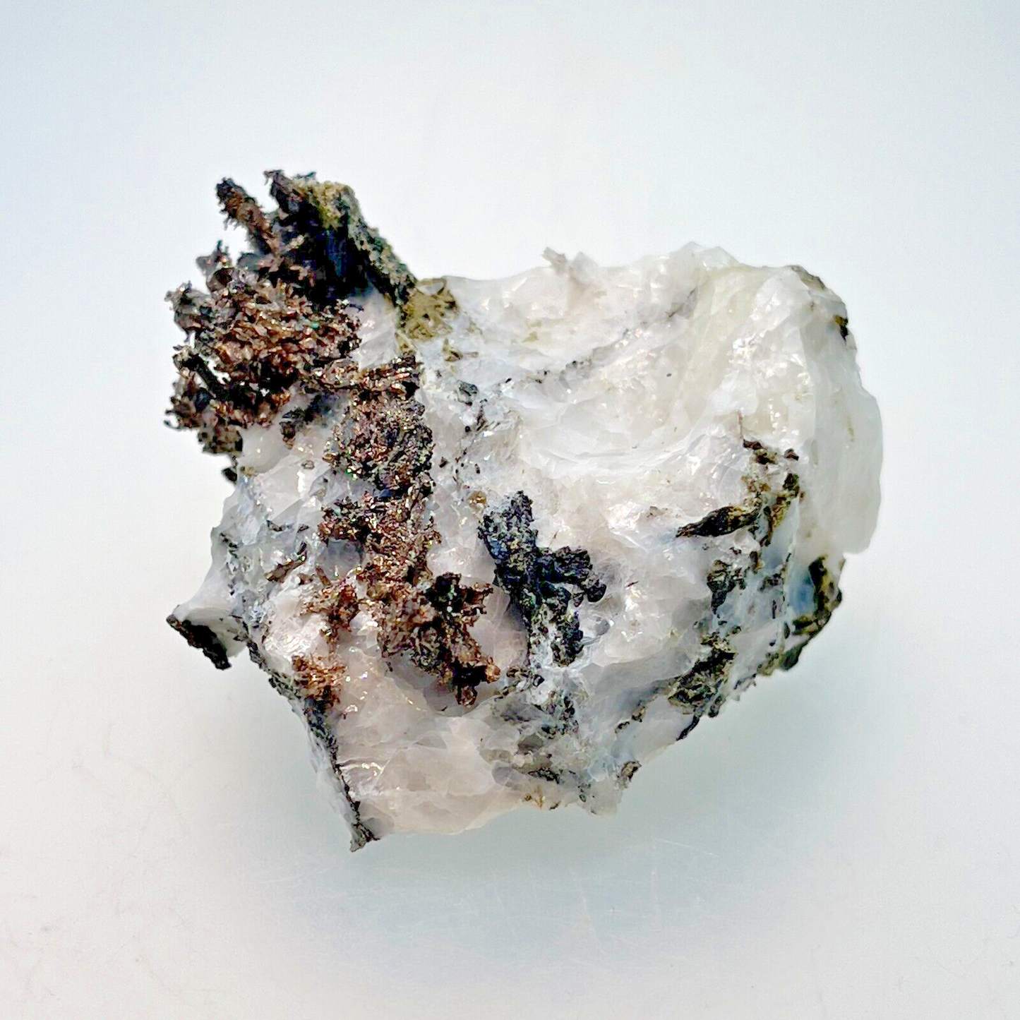 Natural Silver Crystal in Quartz from Morocco, 37.7gr. 56x48x27mm