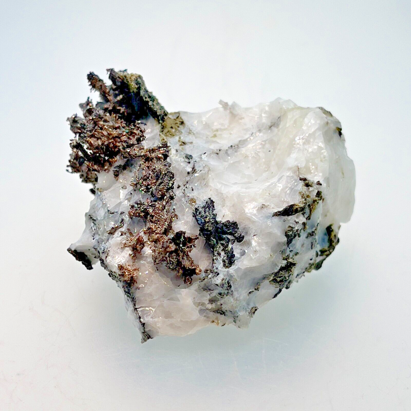 Natural Silver Crystal in Quartz from Morocco, 37.7gr. 56x48x27mm