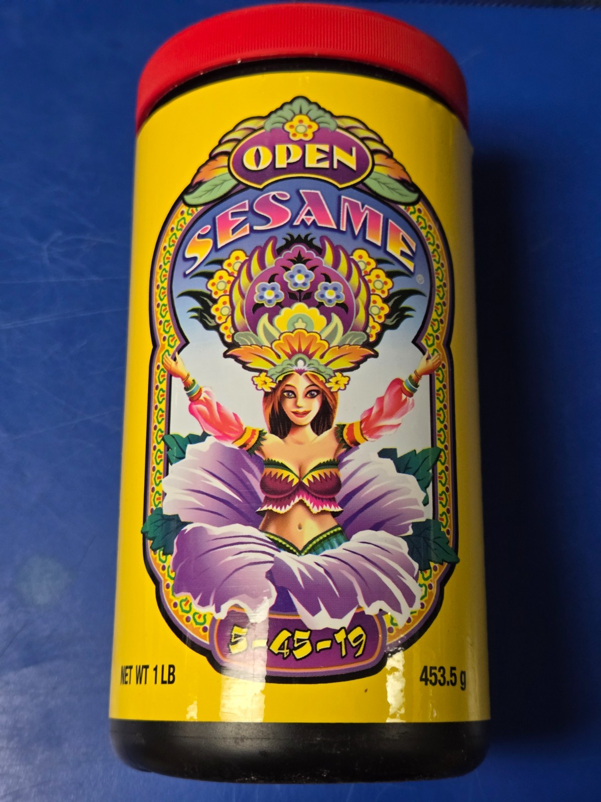 CLOSEOUT - FoxFarm Open Sesame Soluble Fertilizer, 1 lb. Canister (5-45-19)