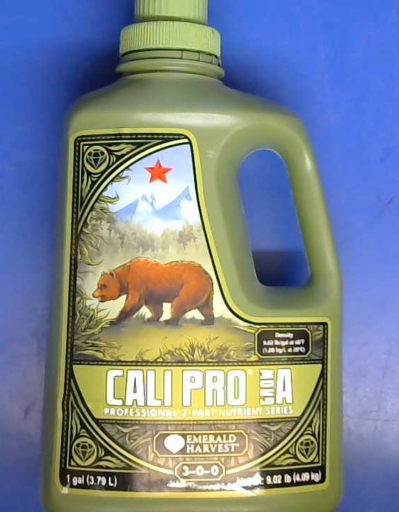 CLOSEOUT Emerald Harvest - Cali Pro Grow Part A 1gal