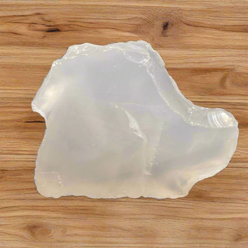 Natural Brazilian Translucent Quartz "Ghost Quartz" - 71x52x18mm 94.1gr