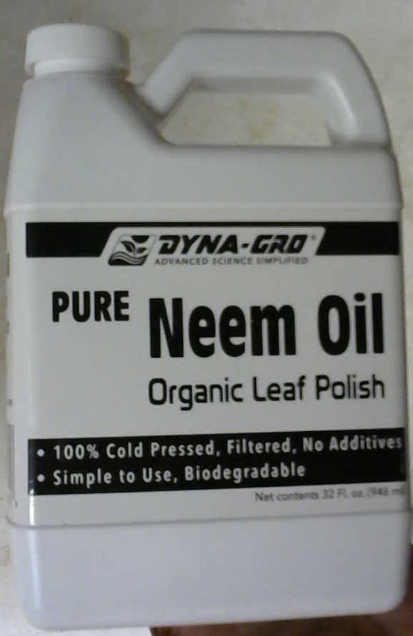 1 Dyna Pure Neem Oil 32oz ounce 1 Quart  - dyna gro fertilizer plant nutrient