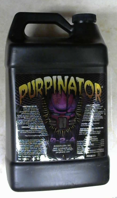 1 Gal Rhizoflora Purpinator, improvement in color, aroma, & potency terps 0-2-4
