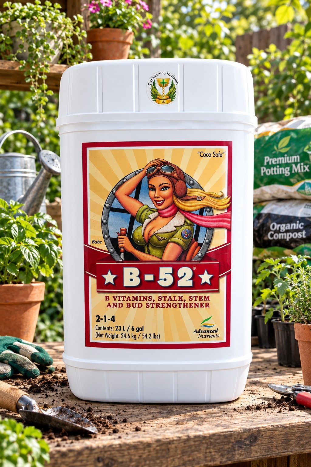 CLOSEOUT - Advanced Nutrients B-52 6 Gallon - booster bloom vitamins enhancer