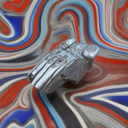 Historical Fordite Cutting Rough, Michigan, 66.5gr