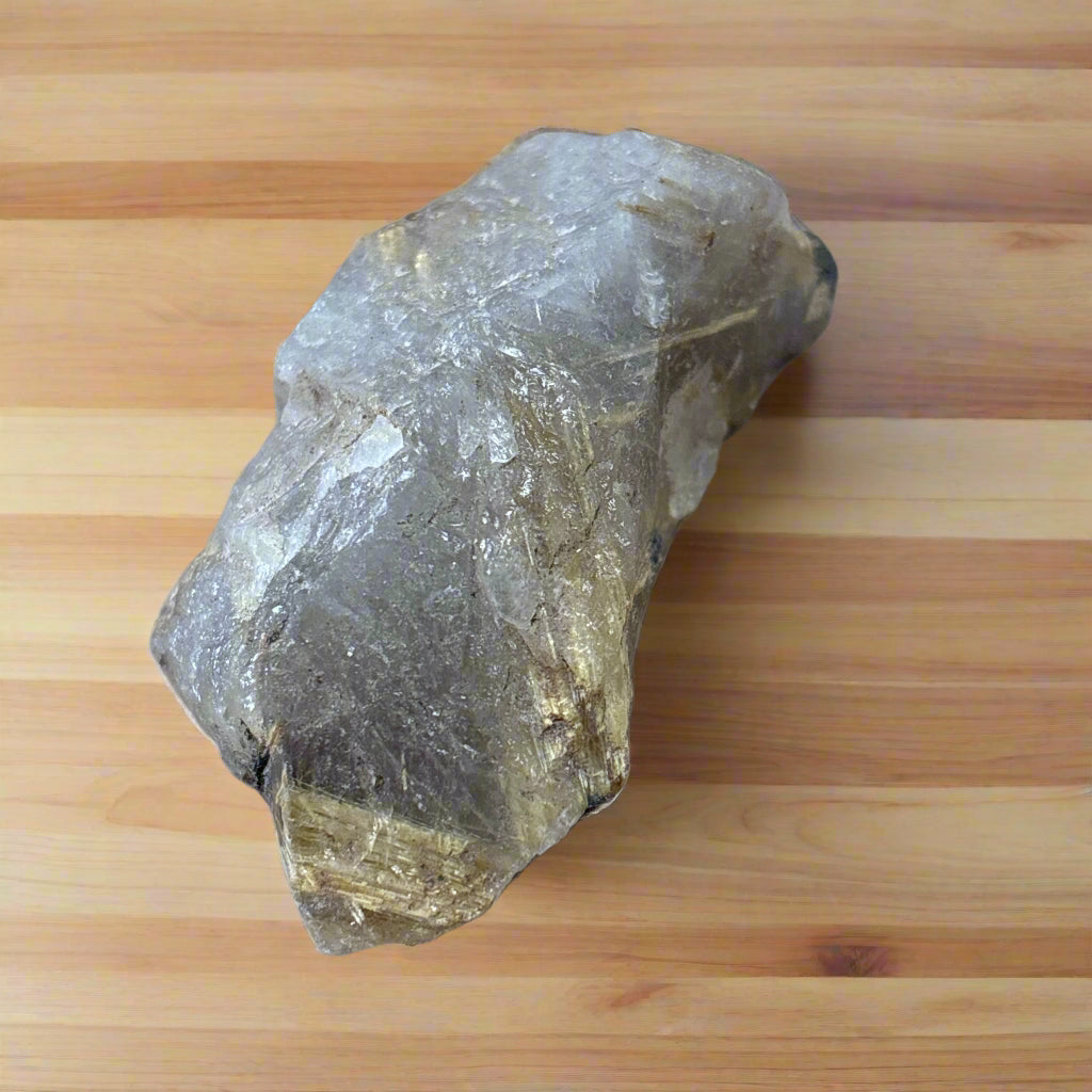 Rutilated Quartz Specimen, Starburst Pattern, 49gr