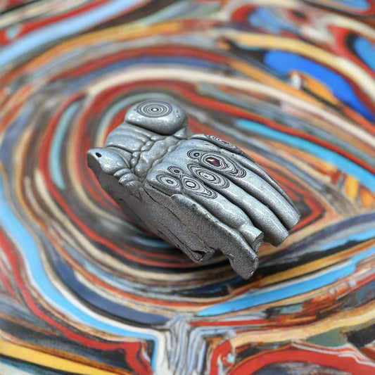 Historical Fordite Cutting Rough, Michigan, 66.5gr