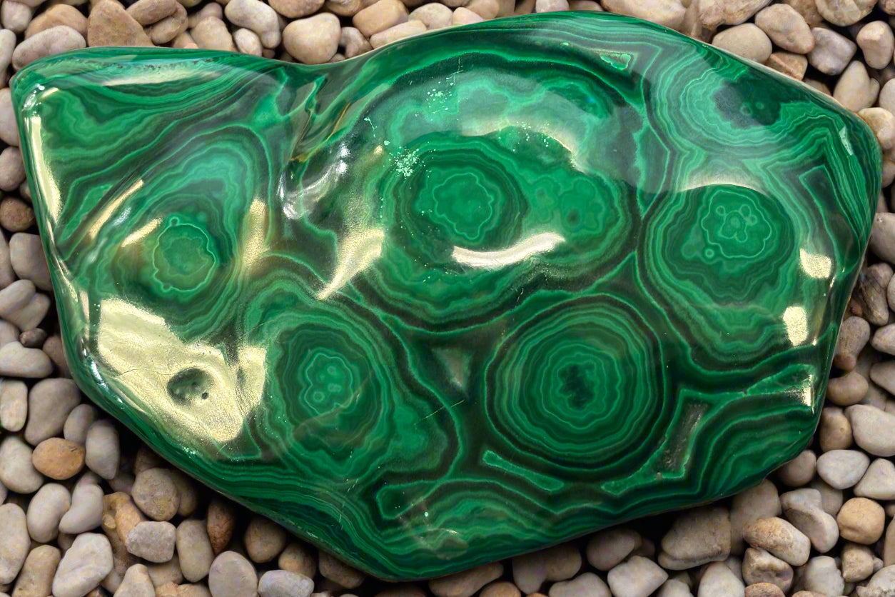 Polished Malachite from the Congo, 2.71 lbs.