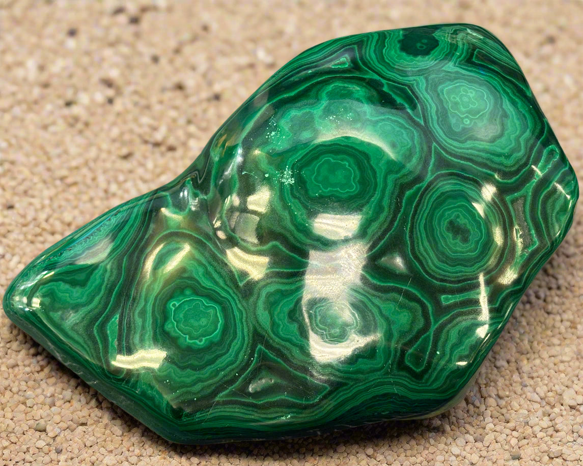Polished Malachite from the Congo, 2.71 lbs.