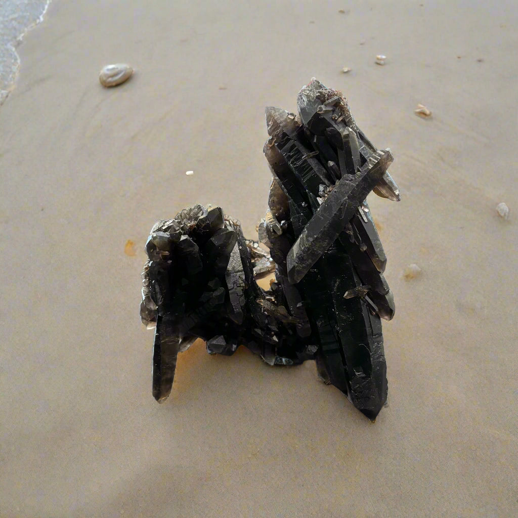Smokey Quartz Crystal 327gr. 5x4x2"