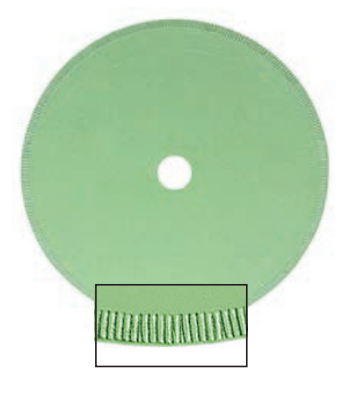 THICK NOTCHED DIAMOND SAW BLADES