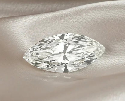 Certified Lab Grown Diamond, Marquise Brilliant, 5.04ct, G, SI1