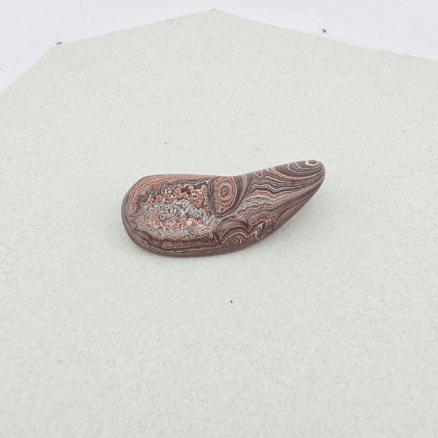 Corvettite Free From, 45.97ct, 53x22x10mm "Fordite" Bowling Green, KY, USA