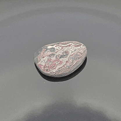Cadilite, Cadilac Ranch "Fordite" Free From Cabocheon, Amarillo, Texas, 13.56ct 31x27x3mm