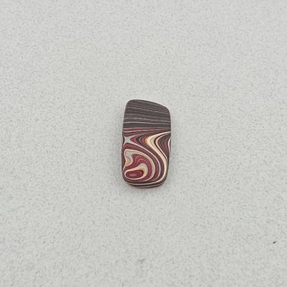 Corvettite Free From, 4.72ct, 26x11x3mm "Fordite" Bowling Green, KY, USA