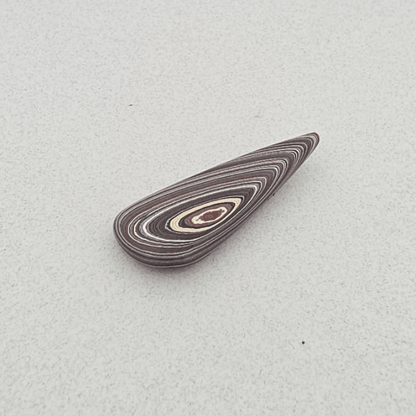 Corvettite Free From, 17.56ct, 46x18x6mm "Fordite" Bowling Green, KY, USA