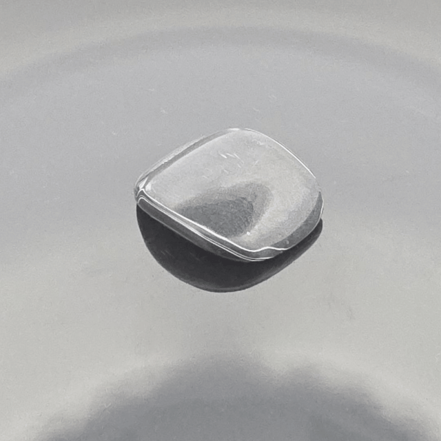 Black Sheen Dodge "Fordite" Caboceon, Sterling Heights Plant, Michigan, 30x25x9mm, 26.37ct