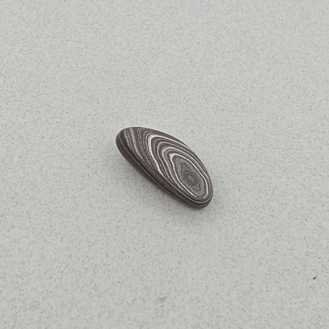 Corvettite Free From, 5.71ct, 24x11x5mm "Fordite" Bowling Green, KY, USA