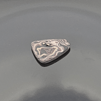 Cadilite, Cadilac Ranch "Fordite" Free From Cabocheon, Amarillo, Texas, 6.26ct 26x23x3mm