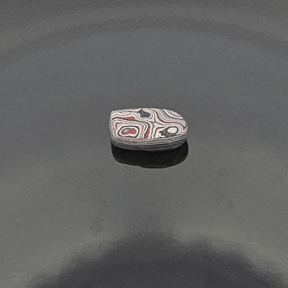 KC F-150 Plant Fordite 1960-1970 Free Form Cabocheon, 19x14x5mm, 7.13ct