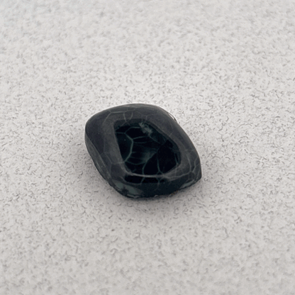Free Form Michigan Greenstone Cabochon, 8.71ct 13x11x6mm