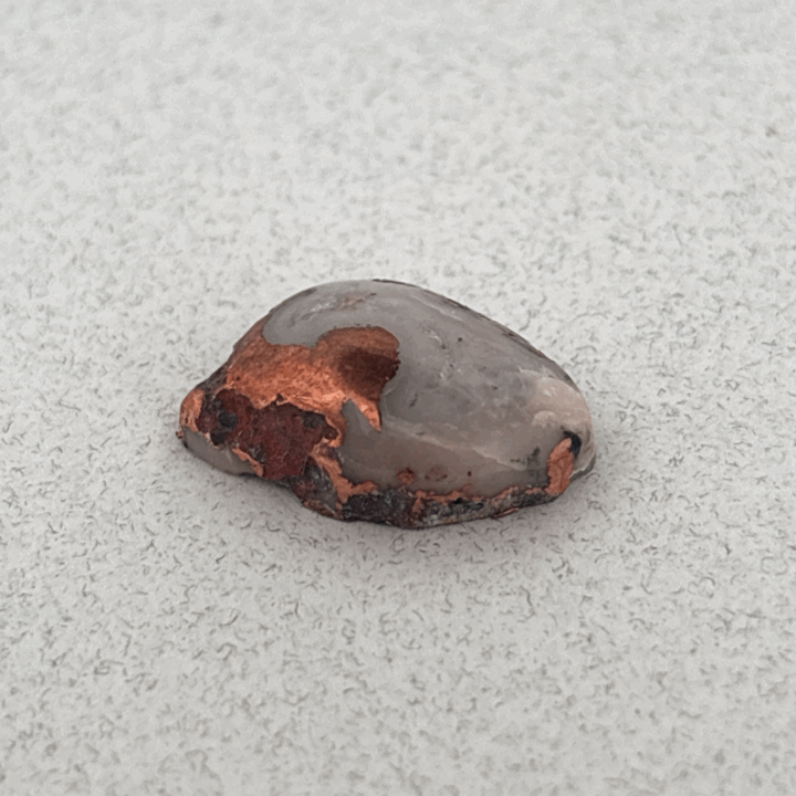 Free Form Copper Replacement Agate Cabochon, 9.77ct 18x11x6mm
