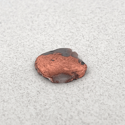 Polished Copper Replacement Agate, Northern MI, USA, 5.87ct 13x12x2mm