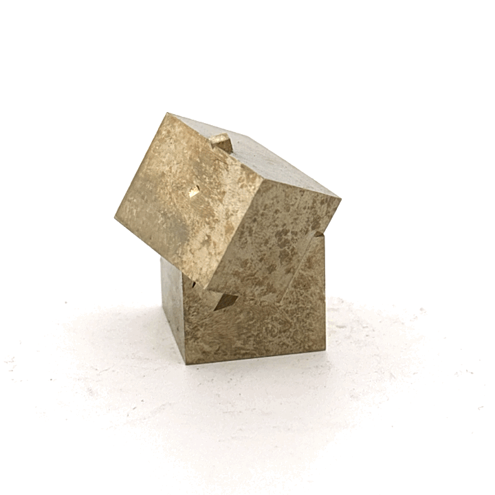 Pyrite Cube Cluster, Spain, 34.78gr, 2.5x2.5x3cm