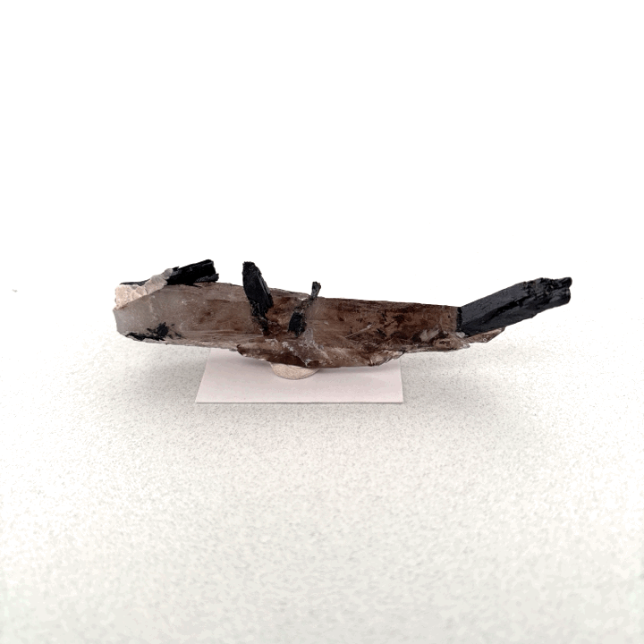 Smokey Quartz with Feldspar, Zomba, Malawi, 39.96gr, 11x2.5x1.5cm