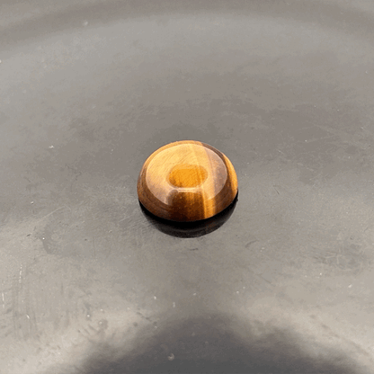 Tigers Eye Cabocheon, 6mm, 13.18ct, Australian