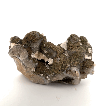Iridescent Marcasite, Dolomite, & Calcite Specimen, 746.5gr, Montana, USA