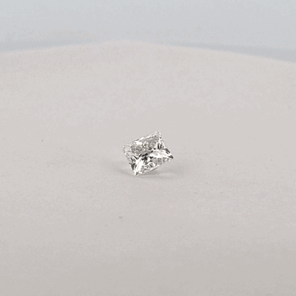 Certified Lab Grown Dimond, 2.10ct, E, VVS2, Princess Cut