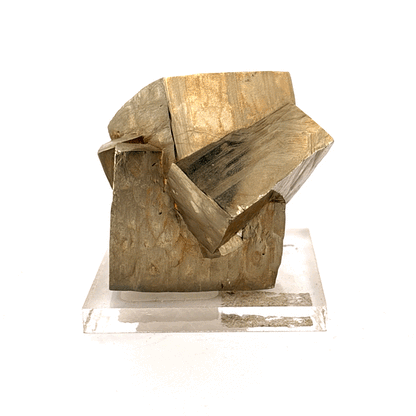 Pyrite Twin, Victoria Mine, Navajun, La Rioja, Spain 224gr