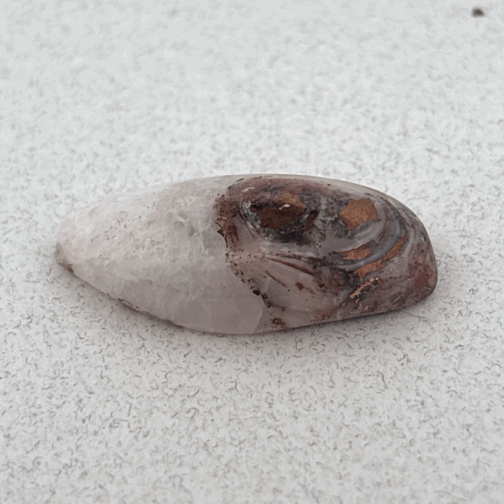 Copper Replacement Agate Cabochon, 16.1ct 26x12x7mm