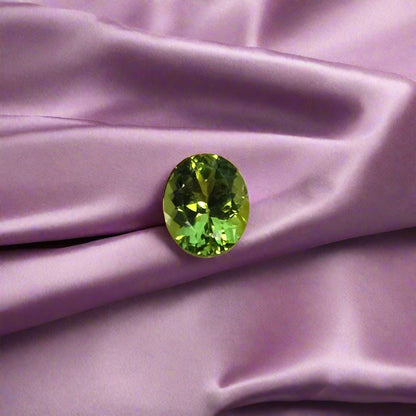 Natural Pakistani Peridot, 3.22ct
