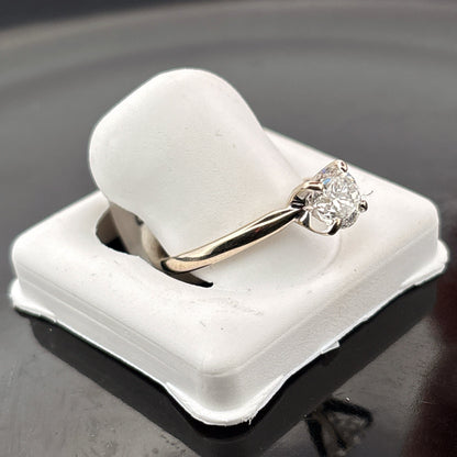 14k Diamond Solitare, 1ct, IJ, I1, 2.45gr