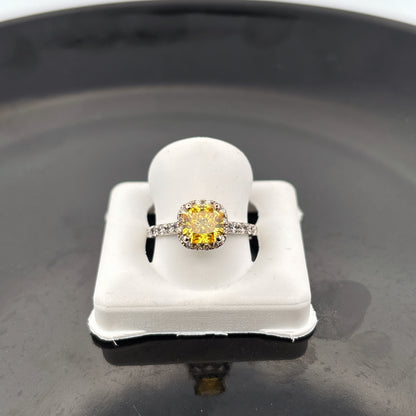 1.8cttw 14K Certified Lab Grown Diamond Ring, Size 5 1/4