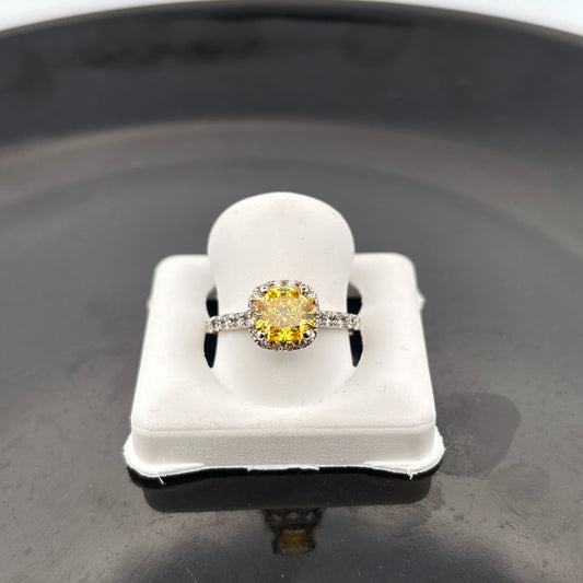 1.8cttw 14K Certified Lab Grown Diamond Ring, Size 5 1/4