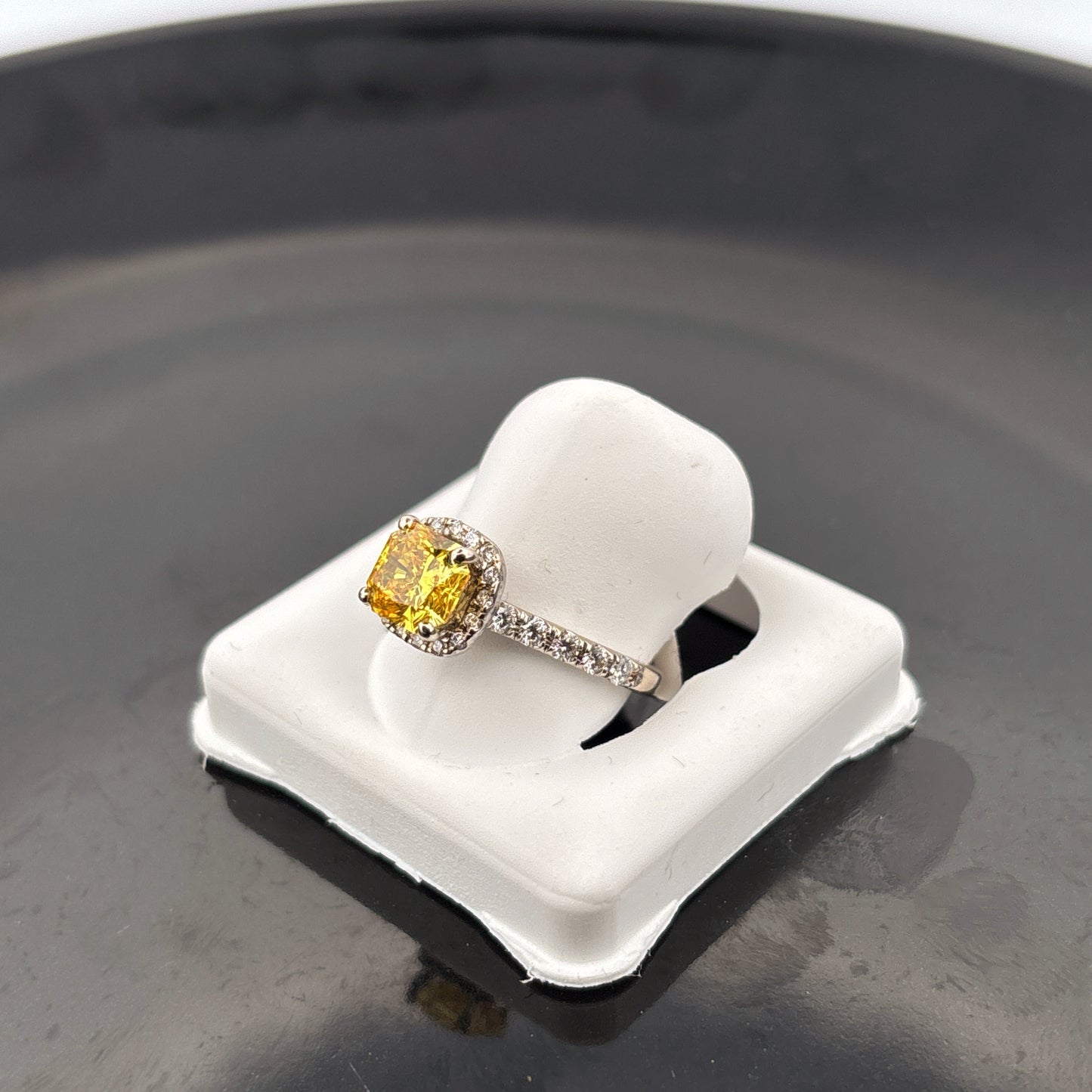 1.8cttw 14K Certified Lab Grown Diamond Ring, Size 5 1/4