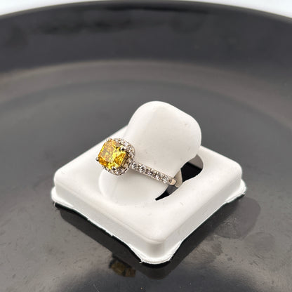 1.8cttw 14K Certified Lab Grown Diamond Ring, Size 5 1/4