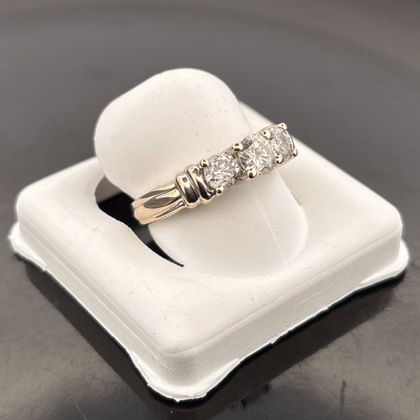 14k Diamond Ring, 1cttw, H, I1, 3.41gr