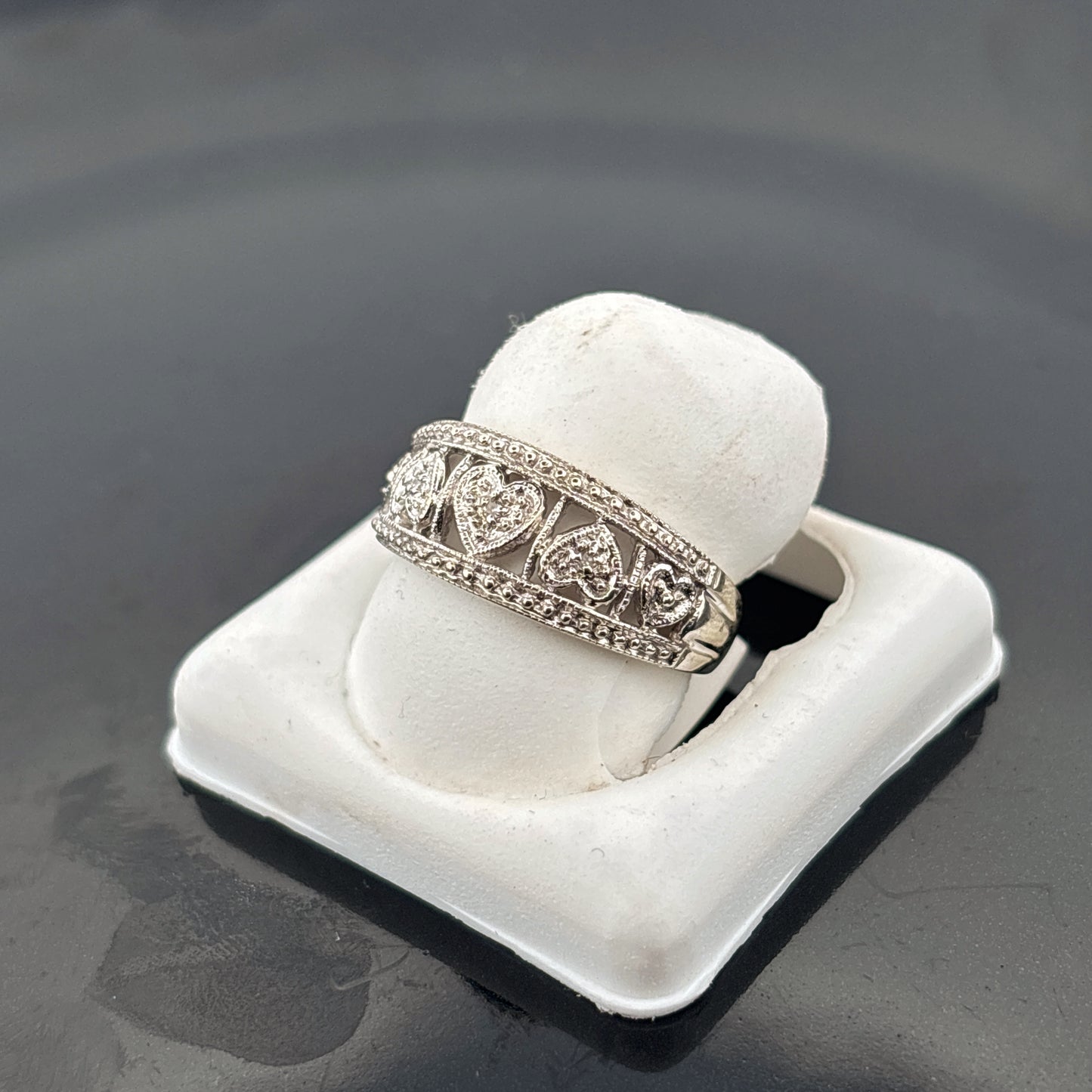 10k Diamond Ring, 2.91gr