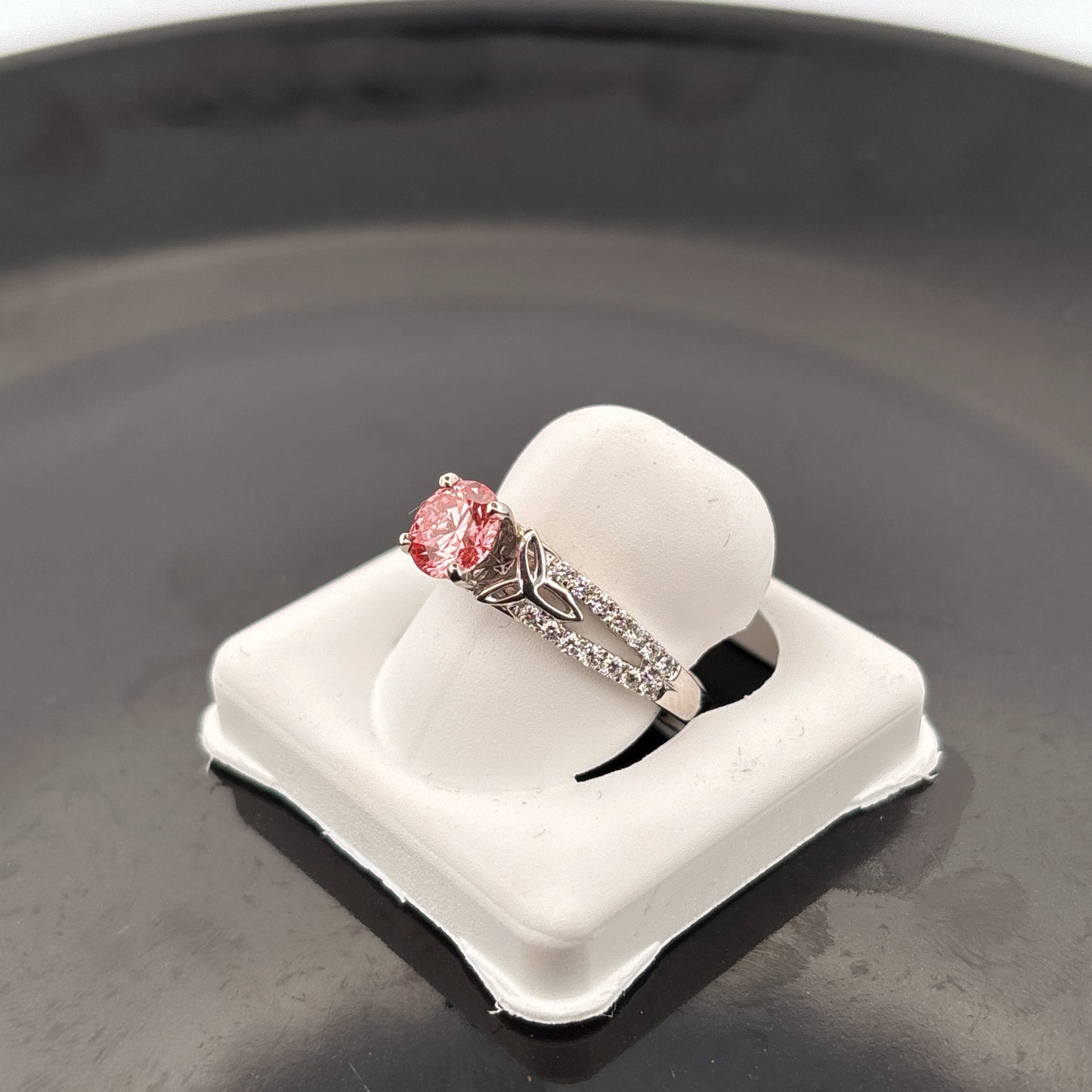 14k Certified Lab Grown Diamond, 1.18cttw, FV, VS1, Ideal Cut