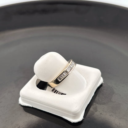 14k Diamond Wedding Band, 0.55cttw, GH, SI1, 2.76gr