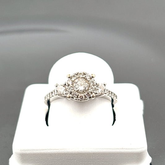 14K Diamond Ring, 1cttw, 3.48gr