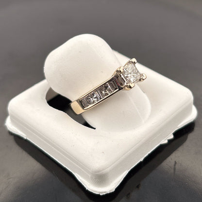 14k Diamond Ring, 1cttw, GH, SI1, 3.97gr