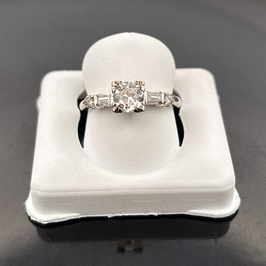 14k Diamond Ring, 1/2cttw, HI, VVS2/VS1, 2.75gr