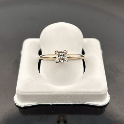 14k Diamond Solitare, 1/3ct, FG, VS1, 2.14gr